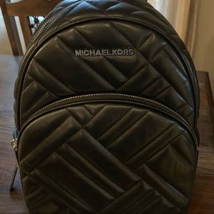 Beautiful quilted leather Michael Kors backpack
